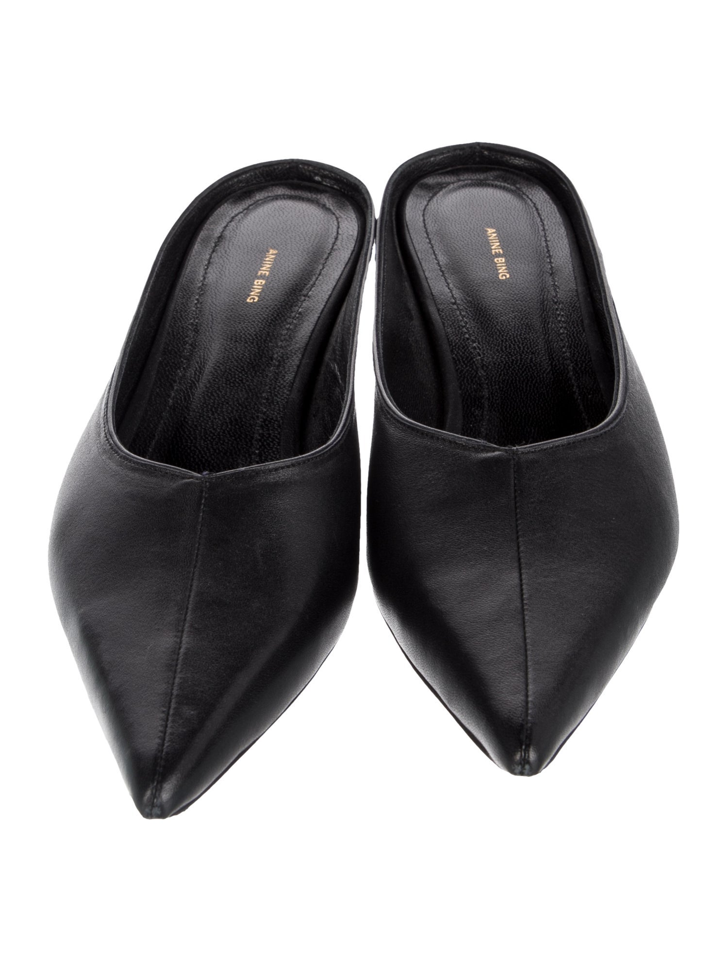 Anine Bing Leather Mules